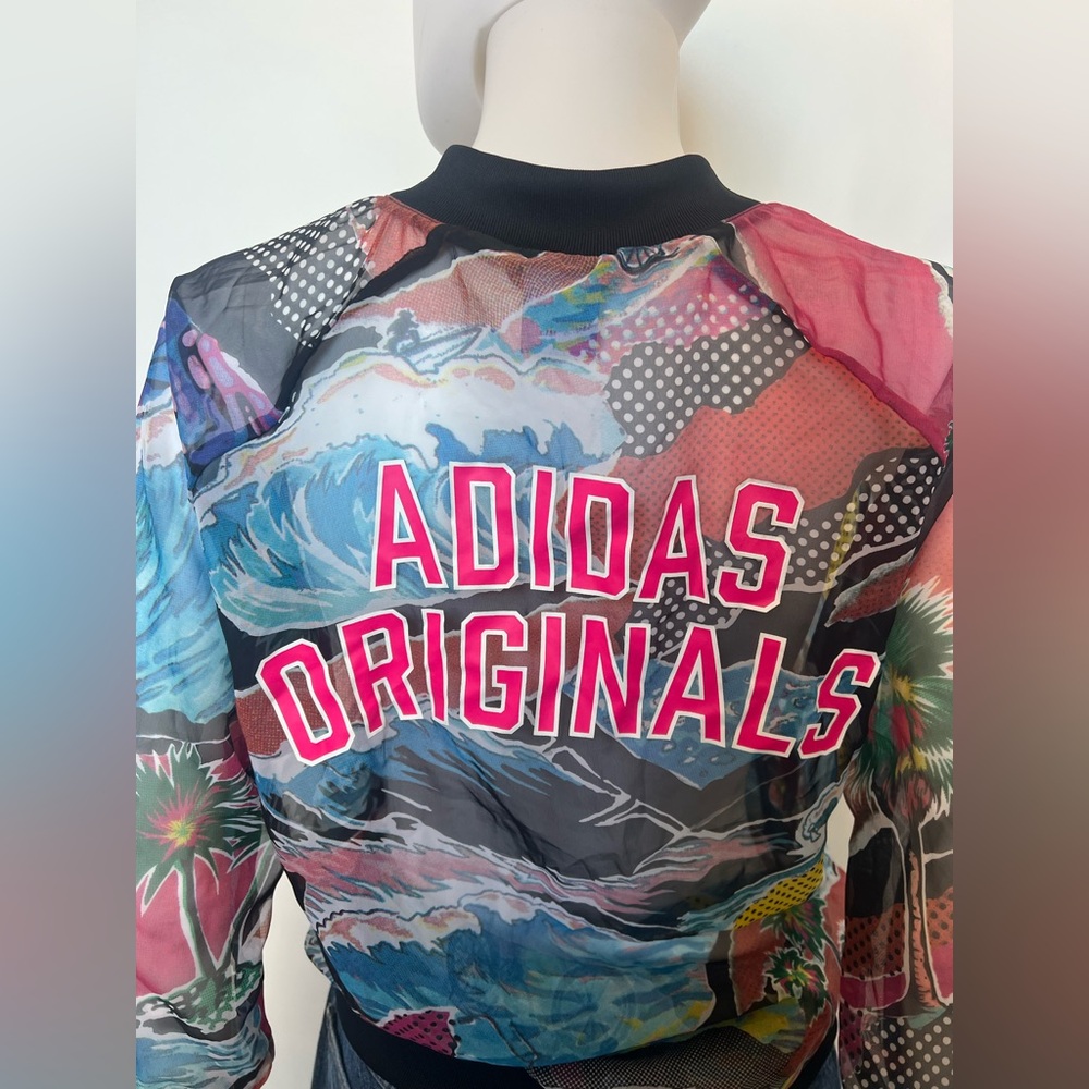 Adidas Originals x Farm Rio Venice Beach Tropical Mesh Bomber‎ SAMPLE Ed Rare